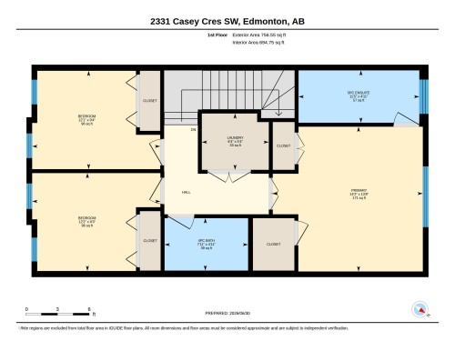 Floor plan - 2331 Casey Crescent Sw, Edmonton, AB 