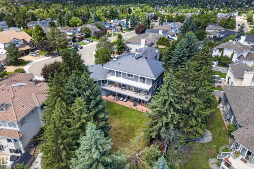 with decks/balconies and patio - 17 High Ridge Crescent, Sherwood Park, AB 