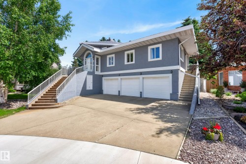 with gentle sloping curb - 17 High Ridge Crescent, Sherwood Park, AB 