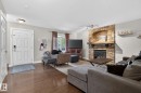 1844 Towne Centre Boulevard, Edmonton, AB  - Indoor Photo Showing Living Room With Fireplace 