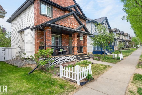 1844 Towne Centre Boulevard, Edmonton, AB - Outdoor With Deck Patio Veranda With Facade