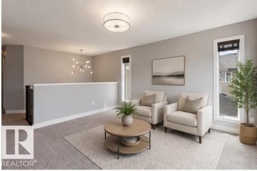 2545 Amerongen Crescent, Edmonton, AB - Indoor Photo Showing Living Room