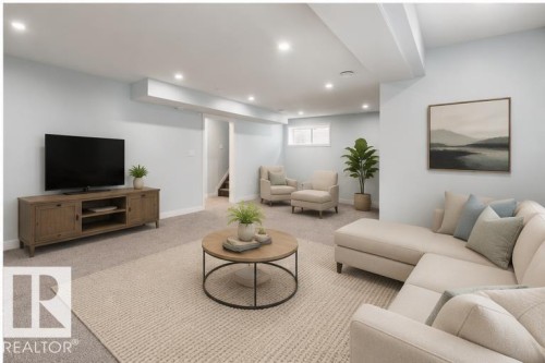 2545 Amerongen Crescent, Edmonton, AB - Indoor Photo Showing Living Room