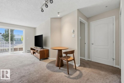 Certain photos have been virtually staged for illustrative purposes only. The home is currently vacant, and the furniture and accessories shown have been digitally added. - 201 3425 19 Street Nw, Edmonton, AB 