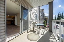 South-facing private balcony. - 