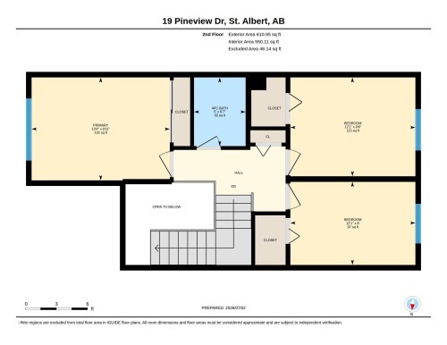 Floor plan - 19 Pineview Drive, St. Albert, AB 