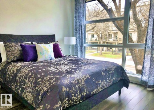 Expansive window offering abundant natural light - 216 11503 76 Avenue, Edmonton, AB 