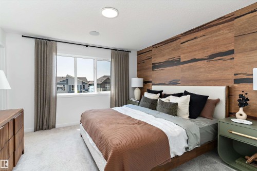 8907 Elves Loop Nw, Edmonton, AB - Indoor Photo Showing Bedroom