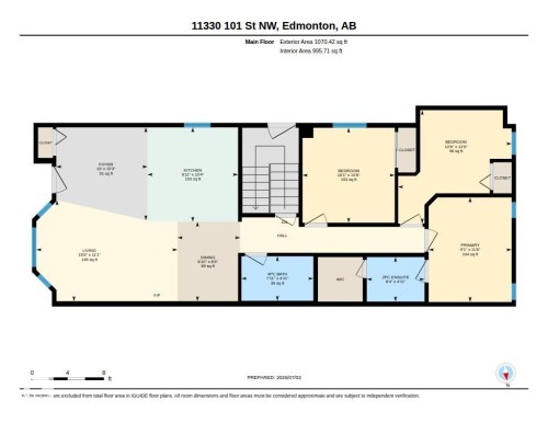 Floor plan - 11330 101 Street, Edmonton, AB 