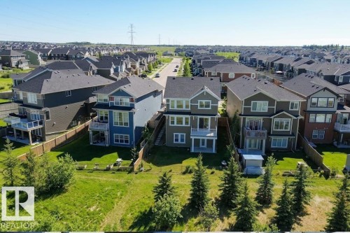 Residential community featuring a variety of detached homes with distinct architectural styles - 4343 Crabapple Crescent, Edmonton, AB 