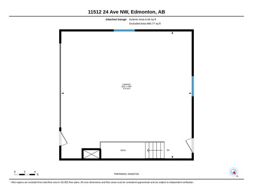 Floor plan - 11512 24 Avenue, Edmonton, AB 