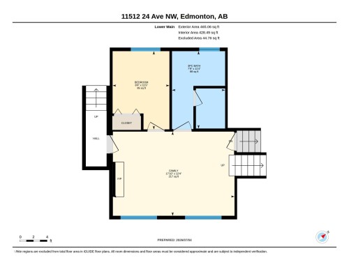 Floor plan - 11512 24 Avenue, Edmonton, AB 
