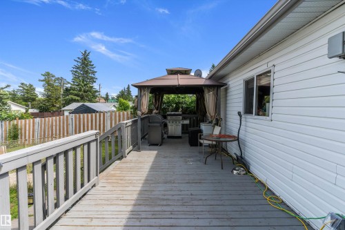 5024 55 Avenue, Tofield, AB - Outdoor With Deck Patio Veranda With Exterior