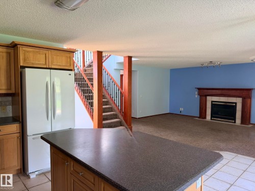 727 Balfour Close Nw, Edmonton, AB - Indoor With Fireplace