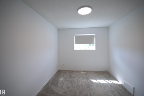 Neutral interior room with light gray carpet flooring - 11120 132 Street, Edmonton, AB 