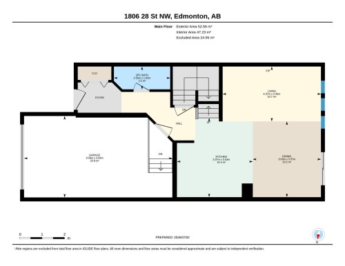 Floor plan - 1806 28 Street Nw, Edmonton, AB 
