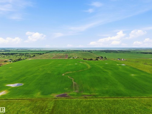 Aerial view - 55111 Range Road 230, Rural Sturgeon County, AB 