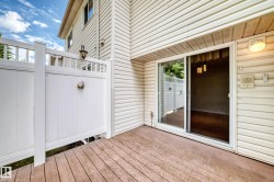 Exterior deck featuring wood-finish flooring - 