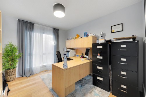 The 3rd bedroom on second floor currently used as an office. - 7814 142 Street, Edmonton, AB 
