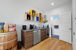 Well appointed wet bar on your top floor. - 