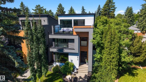 Rooftop patio ideal for entertaining. Easy access to your wet bar and bathroom. - 7814 142 Street, Edmonton, AB 