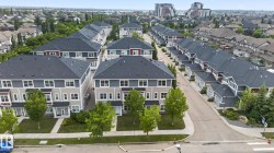 Modern townhome community featuring contemporary architectural design and multi-story residences - 