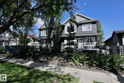 #4 12207 96 St Nw Nw, Edmonton, AB - Outdoor With Deck Patio Veranda