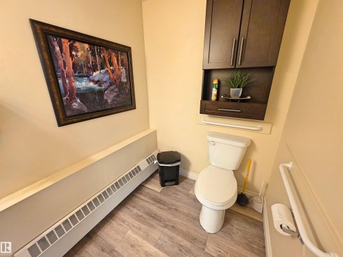 2 pc. bathroom near front foyer - 205 4614A Lakeshore Drive, St. Paul Town, AB 