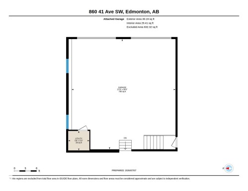 Floor plan - 860 41 Avenue, Edmonton, AB 
