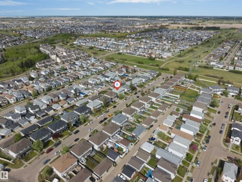 Expansive residential development featuring detached homes with varied architectural styles - 3032 31 Avenue, Edmonton, AB -  With View