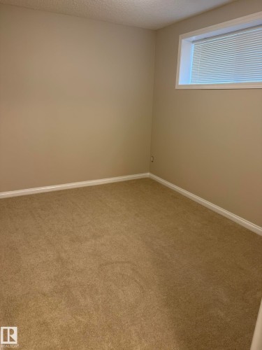 Neutral-toned carpeting paired with light beige walls - 8305 Ellis Crescent Nw, Edmonton, AB 