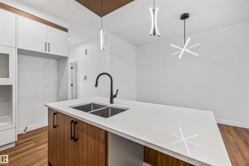 62 Juniper Wynd, Fort Saskatchewan, AB - Indoor Photo Showing Kitchen With Double Sink