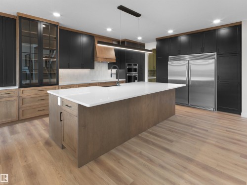 289 Jensen Lakes Boulevard, St. Albert, AB - Indoor Photo Showing Kitchen With Upgraded Kitchen