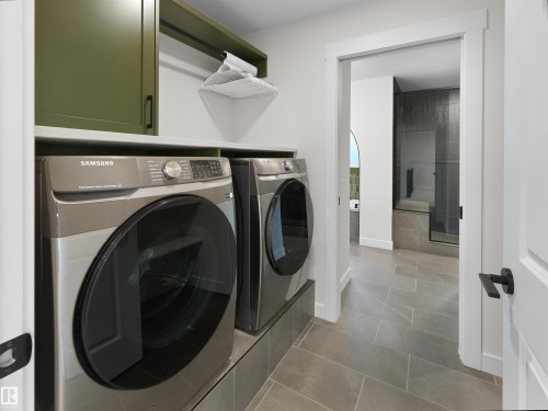 289 Jensen Lakes Boulevard, St. Albert, AB - Indoor Photo Showing Laundry Room