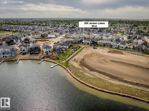 289 Jensen Lakes Boulevard, St. Albert, AB - Outdoor With Body Of Water With View