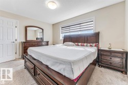 Neutral tone wall paint, textured ceiling, and soft carpet flooring - 