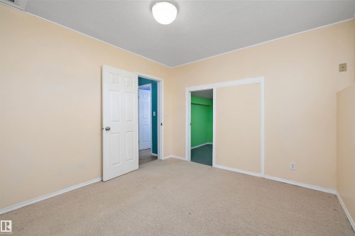 Interior room featuring neutral-toned walls and plush carpeting - 15016 134 Street, Edmonton, AB 