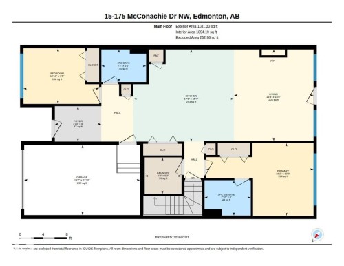 Floor plan - 15 175 Mcconachie Drive, Edmonton, AB 