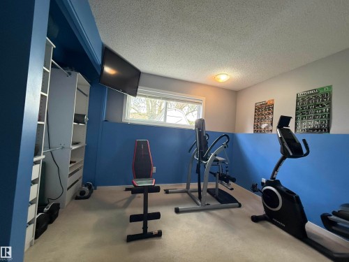 4118 46 Street, Beaumont, AB - Indoor Photo Showing Gym Room