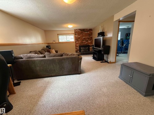 4118 46 Street, Beaumont, AB - Indoor With Fireplace