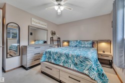 Carpeted bedroom - 
