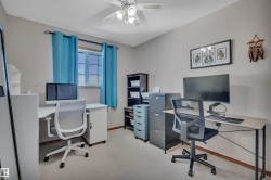 Room featuring light-colored walls and carpet flooring - 