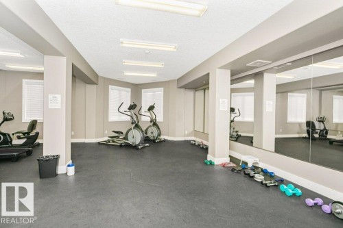 256 6079 Maynard Way, Edmonton, AB - Indoor Photo Showing Gym Room