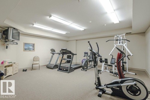 360 2750 55 Street, Edmonton, AB - Indoor Photo Showing Gym Room