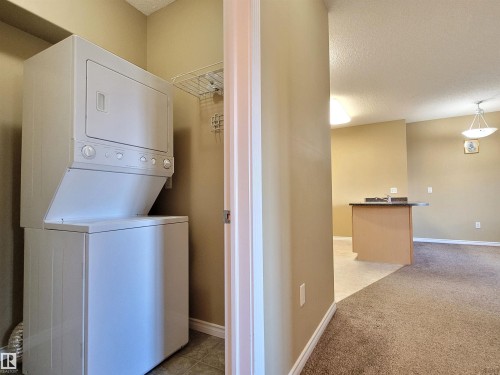 #128 16807 100 Av Nw Nw, Edmonton, AB - Indoor Photo Showing Laundry Room