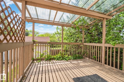 9727 69 Avenue, Edmonton, AB - Outdoor With Deck Patio Veranda With Exterior