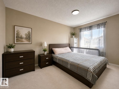 Neutral tone walls with soft carpet flooring - 526 173A Street, Edmonton, AB 