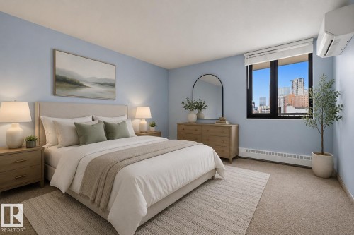 Bedroom - 505 10145 109 Street, Edmonton, AB 