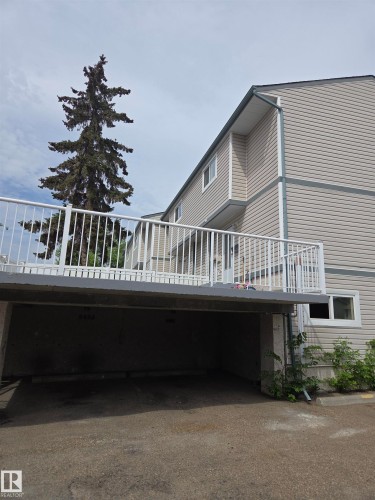 Multi-level property with light-colored horizontal siding and dark trim - 8433 29 Avenue, Edmonton, AB - Outdoor
