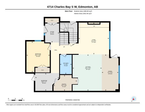 Floor plan - 4714 Charles Bay Bay, Edmonton, AB 